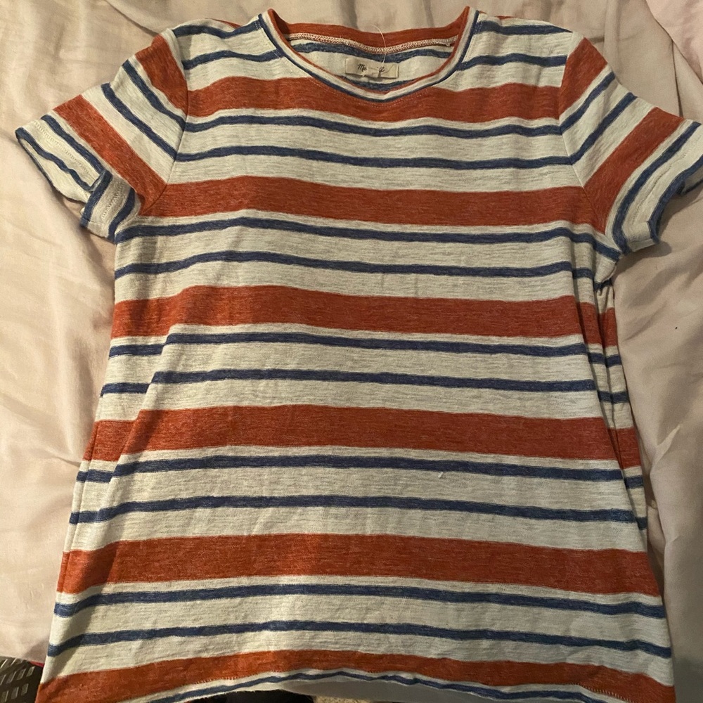Madewell Striped Shirt Size Medium